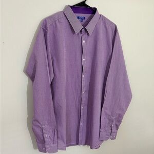 Giovani sz XL mens dress, casual shirt in a small check